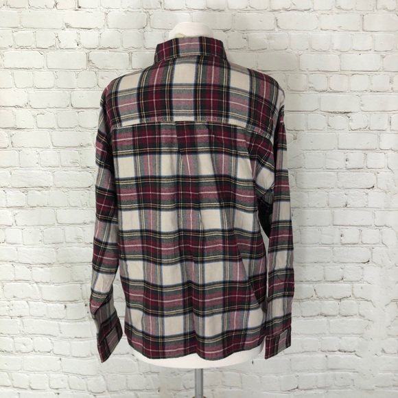 Madewell Plaid Button Down Shirt Size Medium NWT - Picture 3 of 11